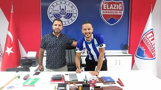 Elazığ Karakoçan, Ramazan Erarslan'la sözleşme imzaladı