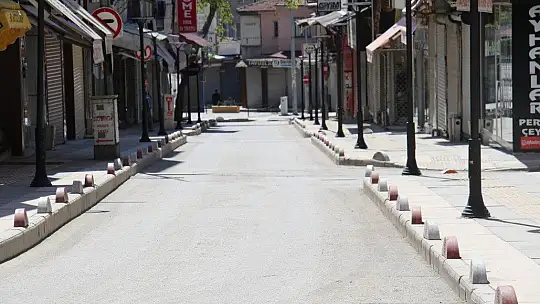 Elazığ kısıtlamada sessizliğe büründü