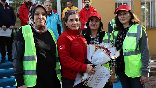 Elazığ OSB'de deprem ve yangın tatbikatı