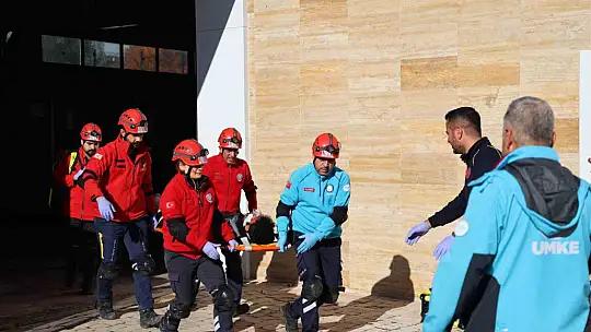 Elazığ OSB'de deprem ve yangın tatbikatı