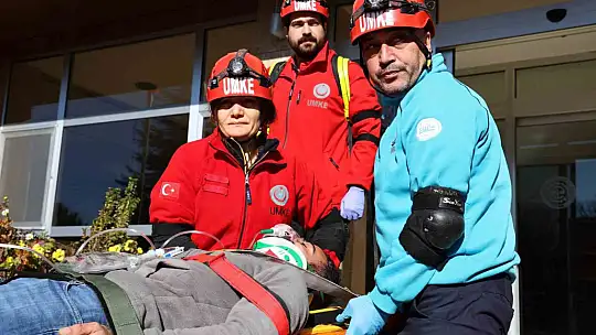 Elazığ OSB'de deprem ve yangın tatbikatı