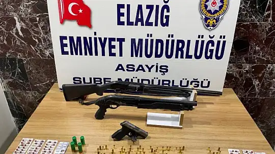 Elazığ polisi suçlulara göz açtırmıyor: 8 tutuklama