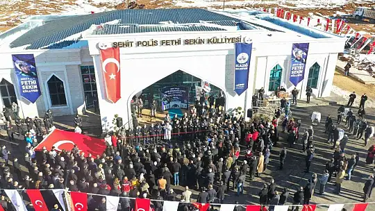 Elazığ şehidini unutmadı