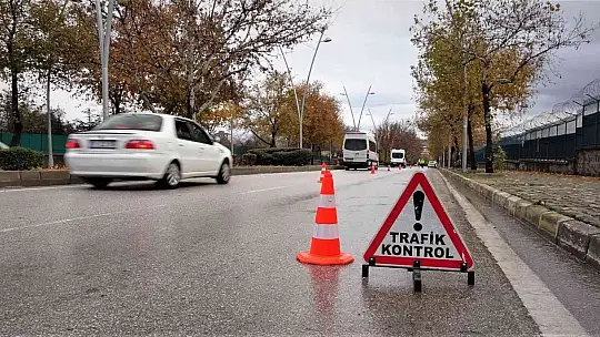 Elazığ trafiği 7/24 denetleniyor