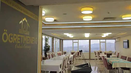 Elazığ, yeni öğretmenevine kavuştu