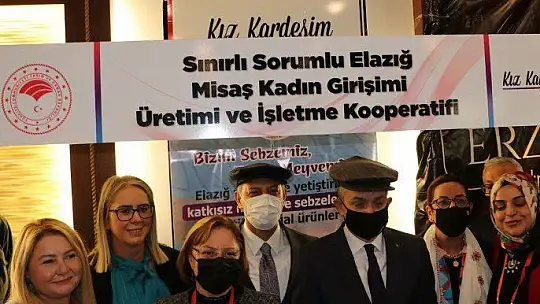 Elazığ yöresel ürünlerine İzmir Fuarında büyük ilgi