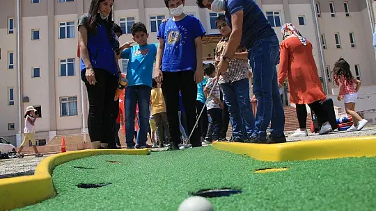 Elazığlı öğrenciler 'Telafide Ben de Varım' programında doyasıya eğlendi