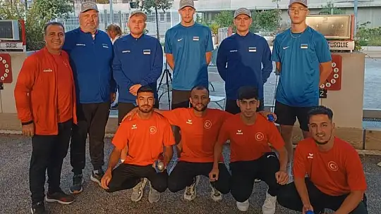 Elazığlı sporcu Avrupa 3.'sü
