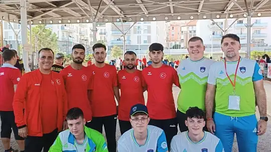 Elazığlı sporcu Avrupa 3.'sü