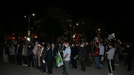 Elazığlılar, Mescid-i Aksa için duada buluştu