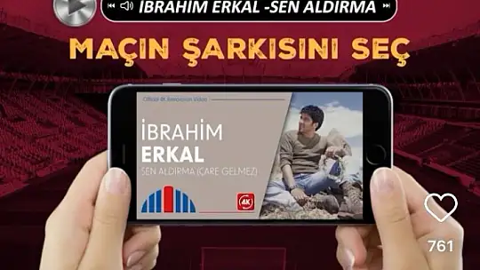 Elazığspor 'Maçın şarkısını' taraftarlarına soruyor