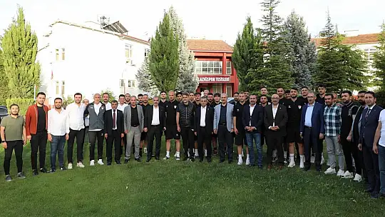 Elazığspor'a il protokolünden moral ziyareti