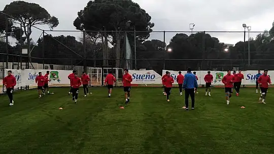 Elazığspor devre arası hazırlıkları