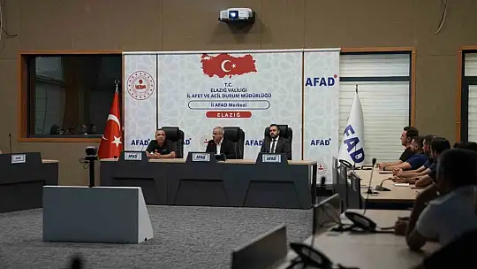ELBAK, muhtemel afet durumlarında vatandaşların yardımına koşacak