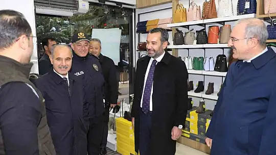 Emniyet Genel Müdürü Aktaş, Elazığ'da vatandaşlarla bir araya geldi