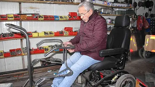 Engelli babası, yaptığı tasarımlarla engellilerin hayatlarını kolaylaştırdı