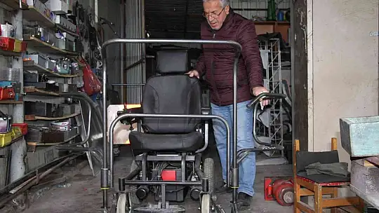 Engelli babası, yaptığı tasarımlarla engellilerin hayatlarını kolaylaştırdı