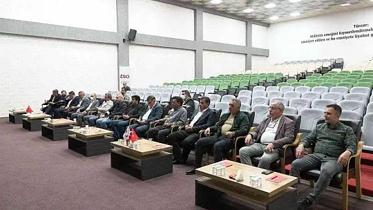 ETSO'da ekim ayı meclis toplantısı gerçekleştirildi