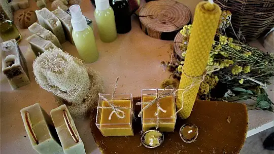 Ev hanımı yaptı, bahçe değil üretim merkezi