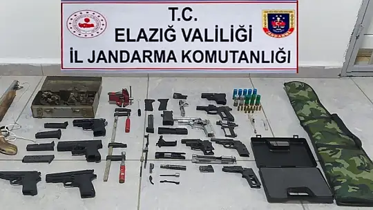 Evini silah atölyesine çeviren şüpheli yakalandı