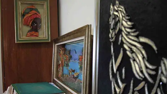 Fethi Sekin Şehir Hastanesinde açılan el sanatları kursu..