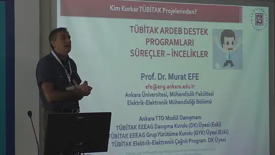 Fırat Üniversitesi'nde proje eğitimi