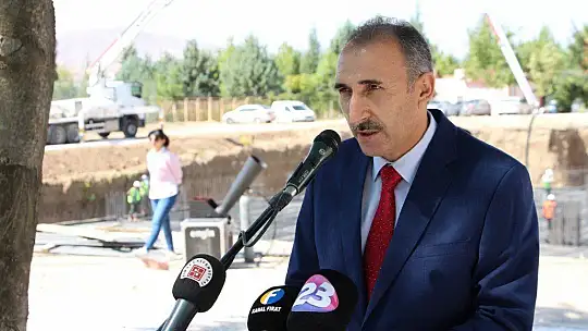 FÜ Diş Hekimliği Fakültesi ve Hastanesi binasının temeli atıldı
