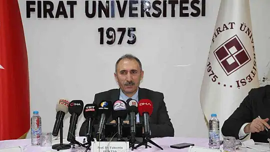 FÜ Rektörü Prof. Dr. Göktaş açıkladı