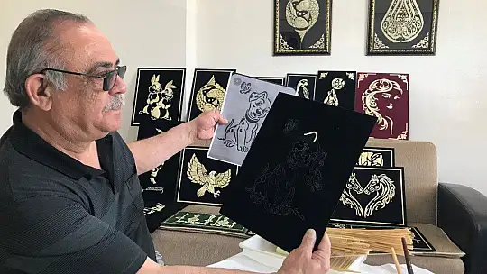 Görenler, ekin sapı olduğuna inanamıyor, sapı sanata dönüşüyor
