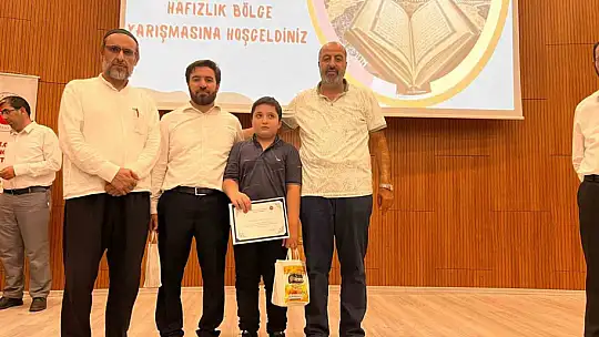 Hafızlık yarışmasında Elazığ'dan büyük başarı