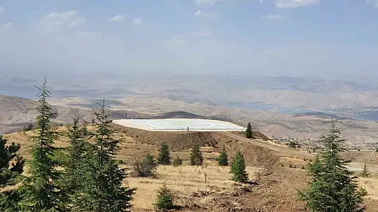 Harput'ta helikopter pisti yapıldı