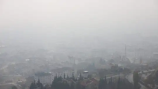 Harput'ta sis bulutlarının görsel şöleni