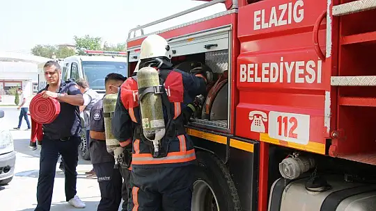 Hastanede gerçeği aratmayan yangın ve deprem tatbikatı
