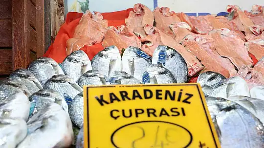 Havalar soğudu, balığa olan rağbet arttı