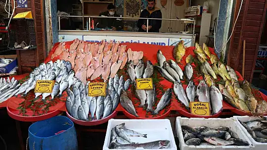 Havalar soğudu, balığa olan rağbet arttı