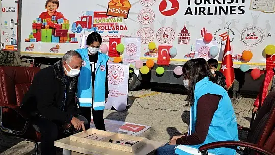 Hediye Karavanı'nın durağı Elazığ oldu
