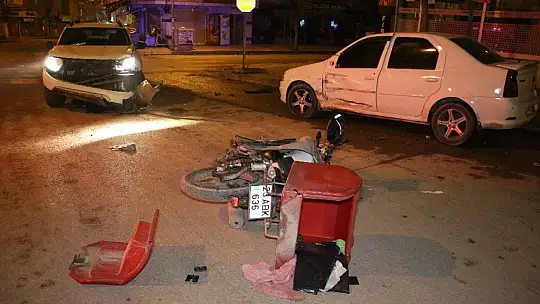 İki Araç Kaza Yaptı!