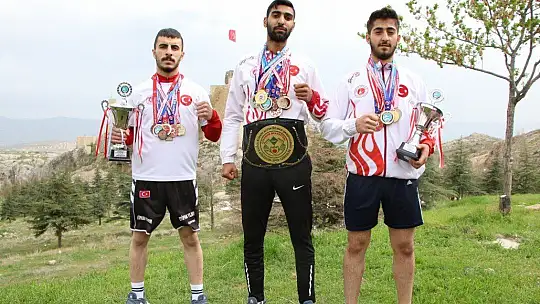İkisi fırıncı, biri kasap, ama üçü de şampiyon