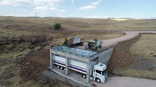 İlçede yılların çöp sorunu, katı atık depolama tesisi ile enerjiye dönüşüyor