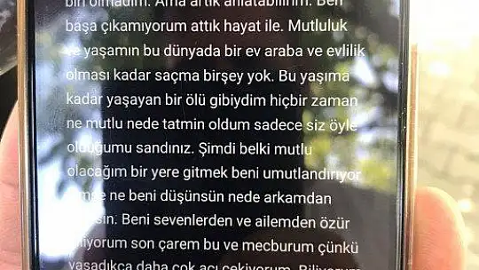 İntihar notu bırakan genç kayıplara karıştı..