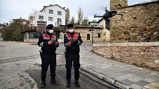 Jandarmadan Harput'ta drone'lu denetim