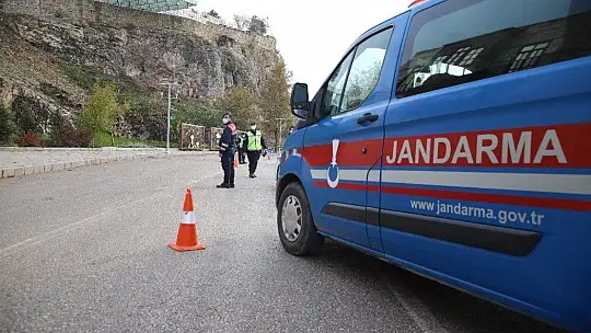 Jandarmadan Harput'ta drone'lu denetim