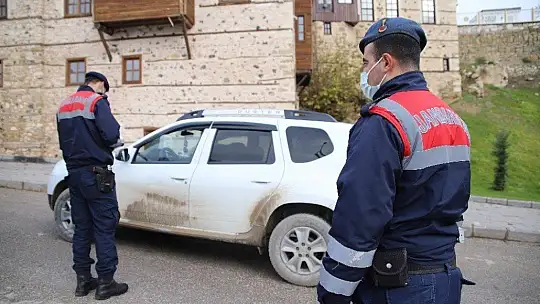 Jandarmadan Harput'ta drone'lu denetim