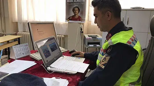 Jandarmadan, öğrencilere online trafik eğitimi