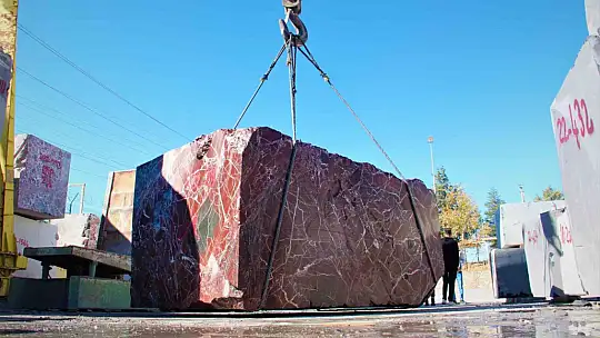 Kabe ve Beyaz Saray'da kullanılan dünyaca ünlü Elazığ vişne mermeri tescillendi