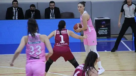 Kadınlar Basketbol Süper Ligi: Elazığ İl Özel İdare: 89 - Kayseri Basketbol: 76