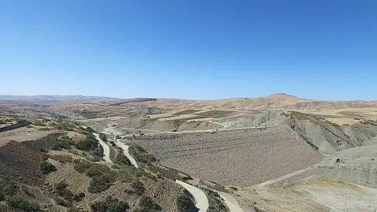 Kanatlı Barajı'nda sona gelindi, su tutma işlemi başlatılıyor