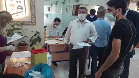 Kaymakam Karaloğlu başkanlığında Covid-19 toplantısı