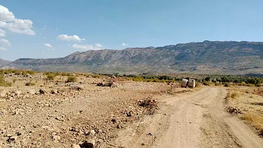 Kaymakam Şan, yol yapım çalışmalarını inceledi