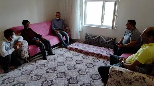 Kaymakam Sarıdoğan, şehit aileleriyle bir araya geldi